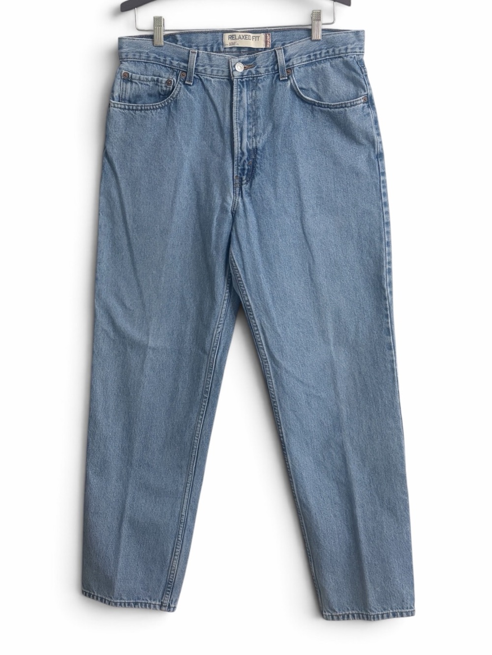 Levi's Men's 550 Relaxed Fit Light Wash Blue Denim Jeans